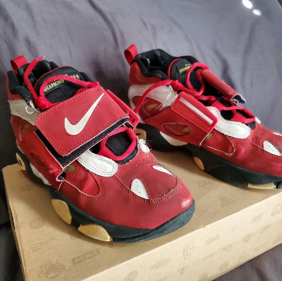 *2-for-$10* Nike air diamond turf Deion Sanders size 5.5y - Picture 2 of 5